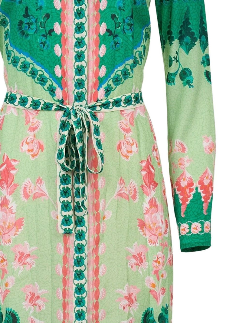 SALONI floral-print midi dress outlook