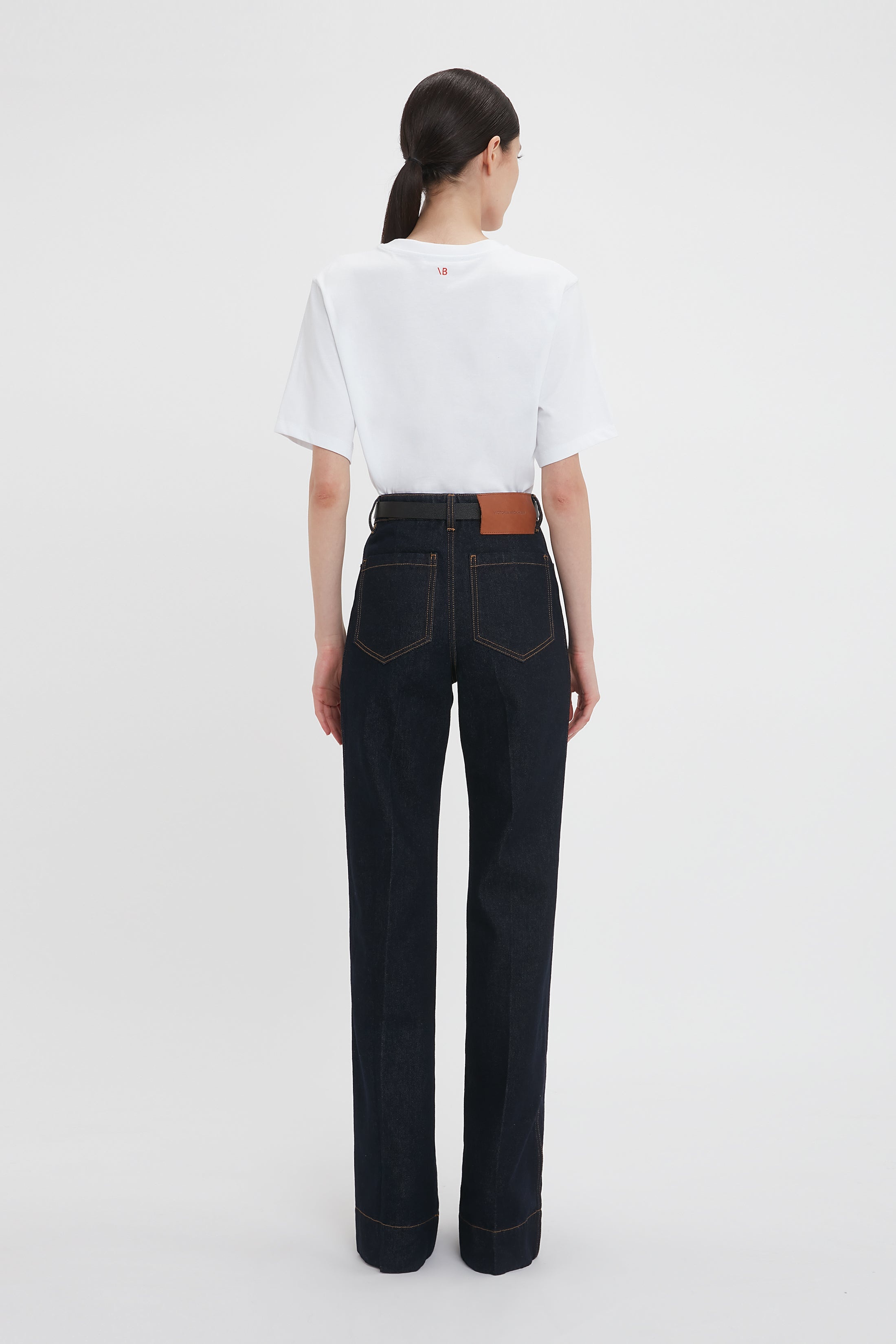 'Who The F*** Is Victoria Beckham' Slogan T-Shirt In White - 4