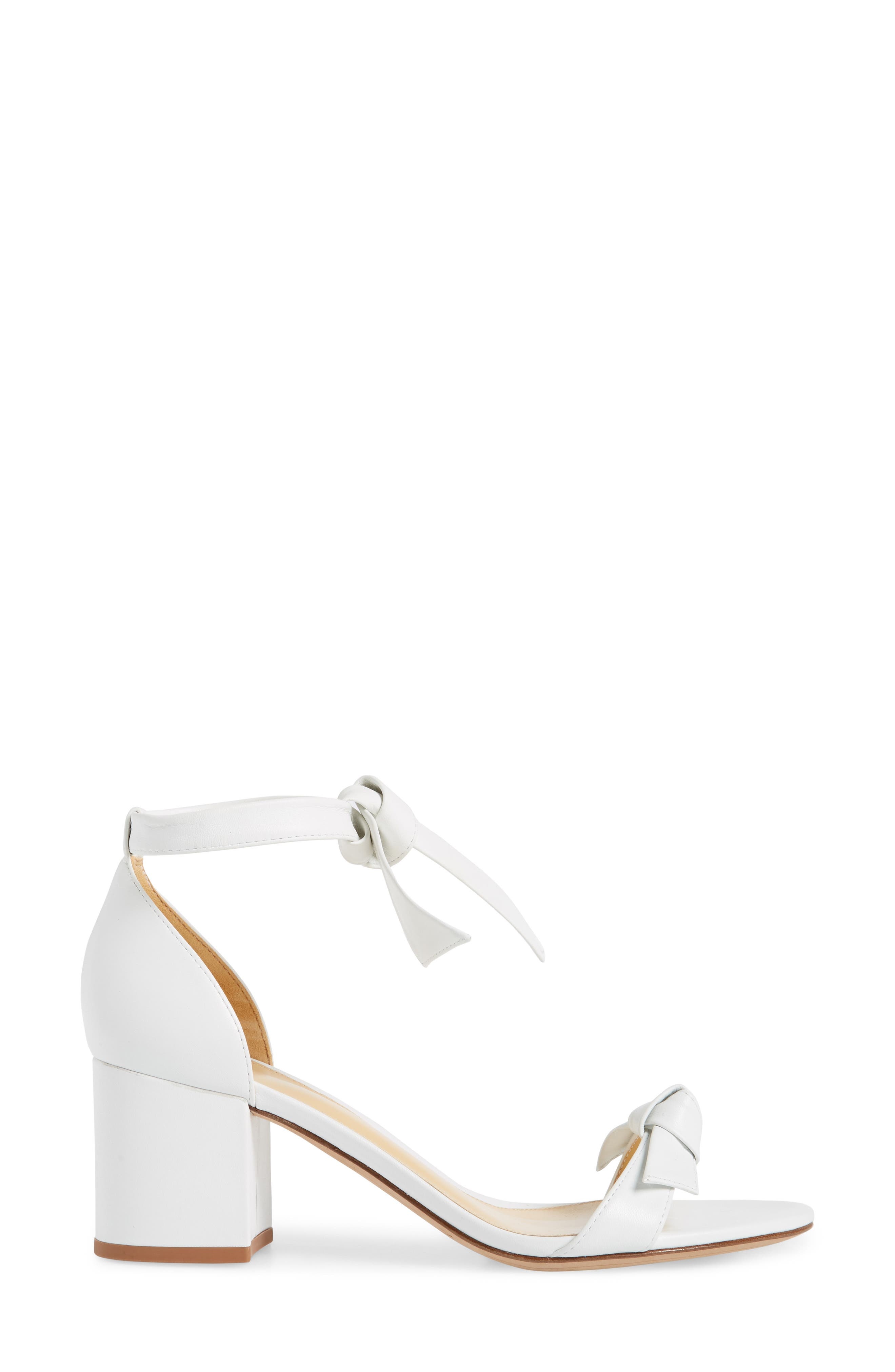 Alexandre Birman Clarita Block Heel Sandal in White at Nordstrom - 3