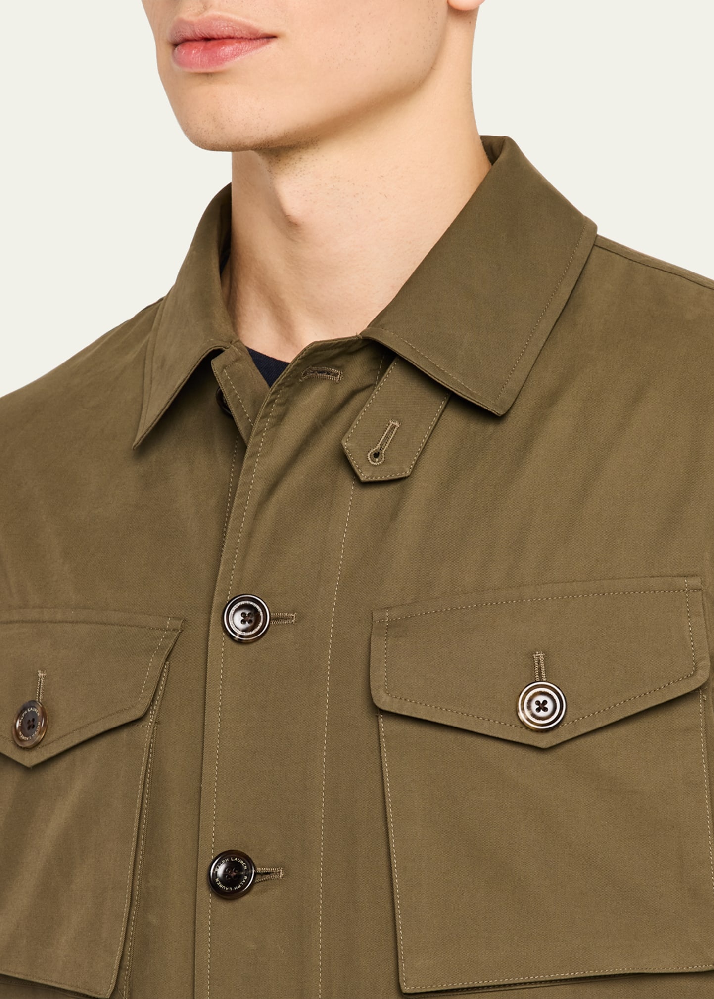 Men's Twill Four-Pocket Jacket - 5