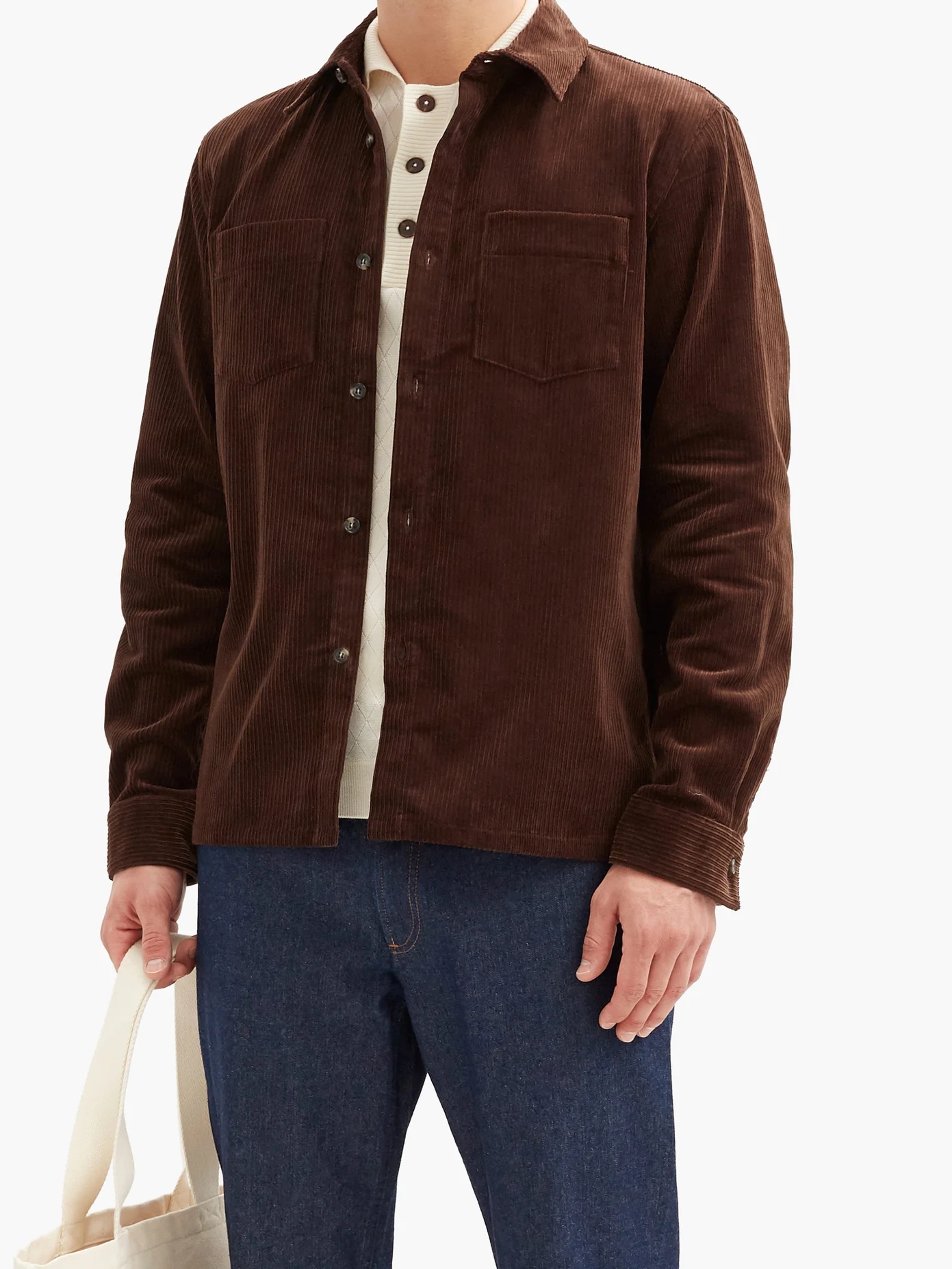 Joe cotton-corduroy shirt - 6