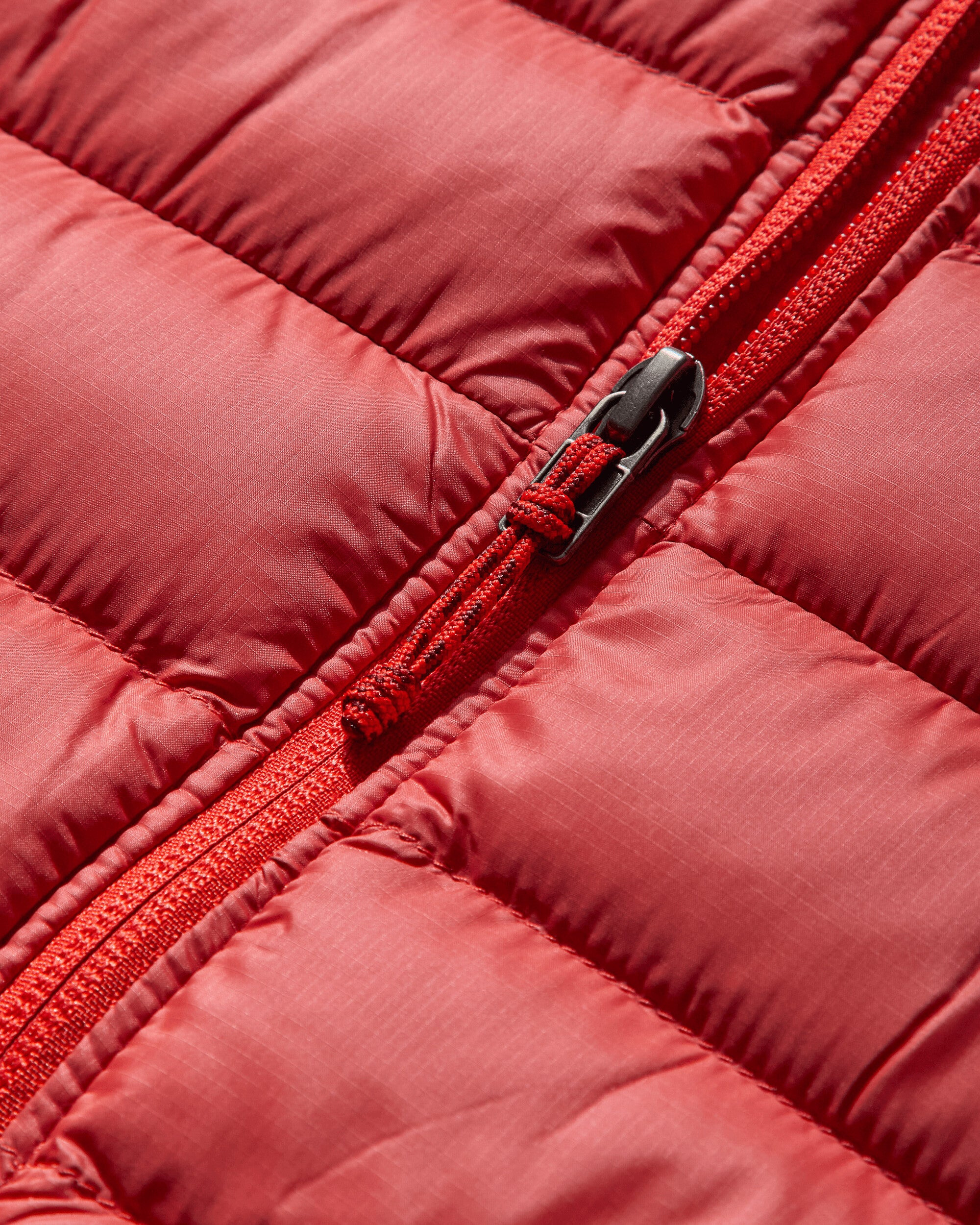 Men's Down Sweater Hooded Jacket Amarant Red - 3