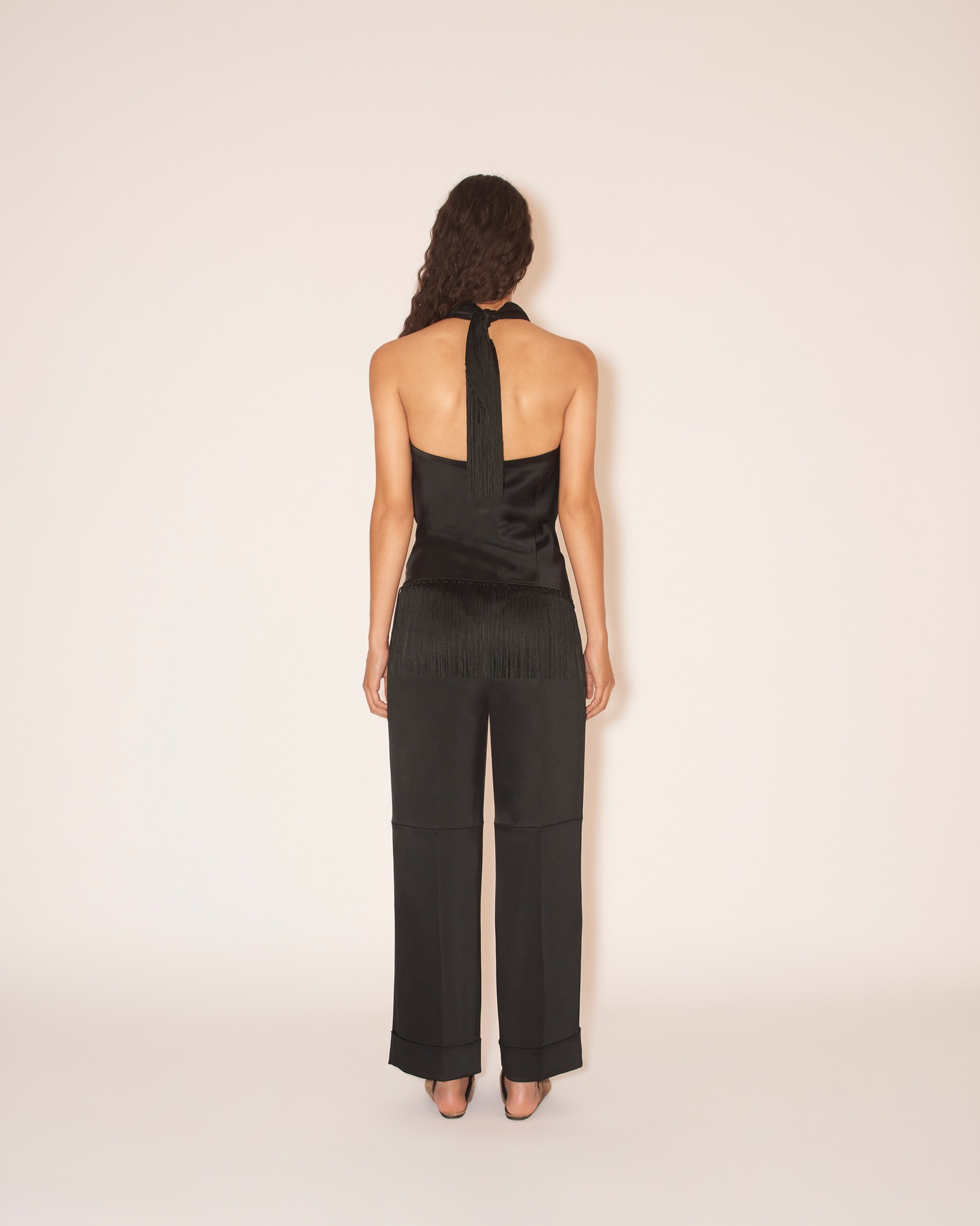 CEIRA - Elasticated trousers - Black - 6