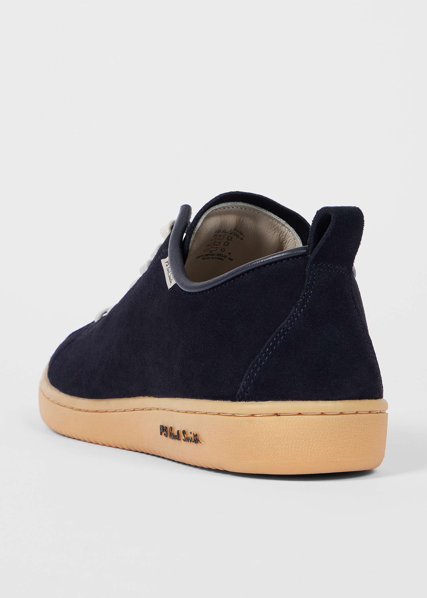 Dark Navy Suede 'Miyata' Trainers - 5