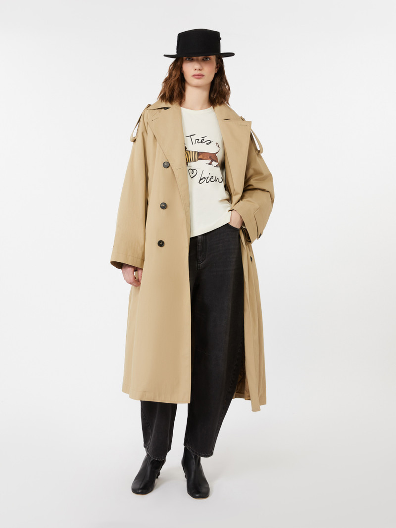 WEEKEND Max Mara RENOIR Fitted stretch jersey T-shirt outlook