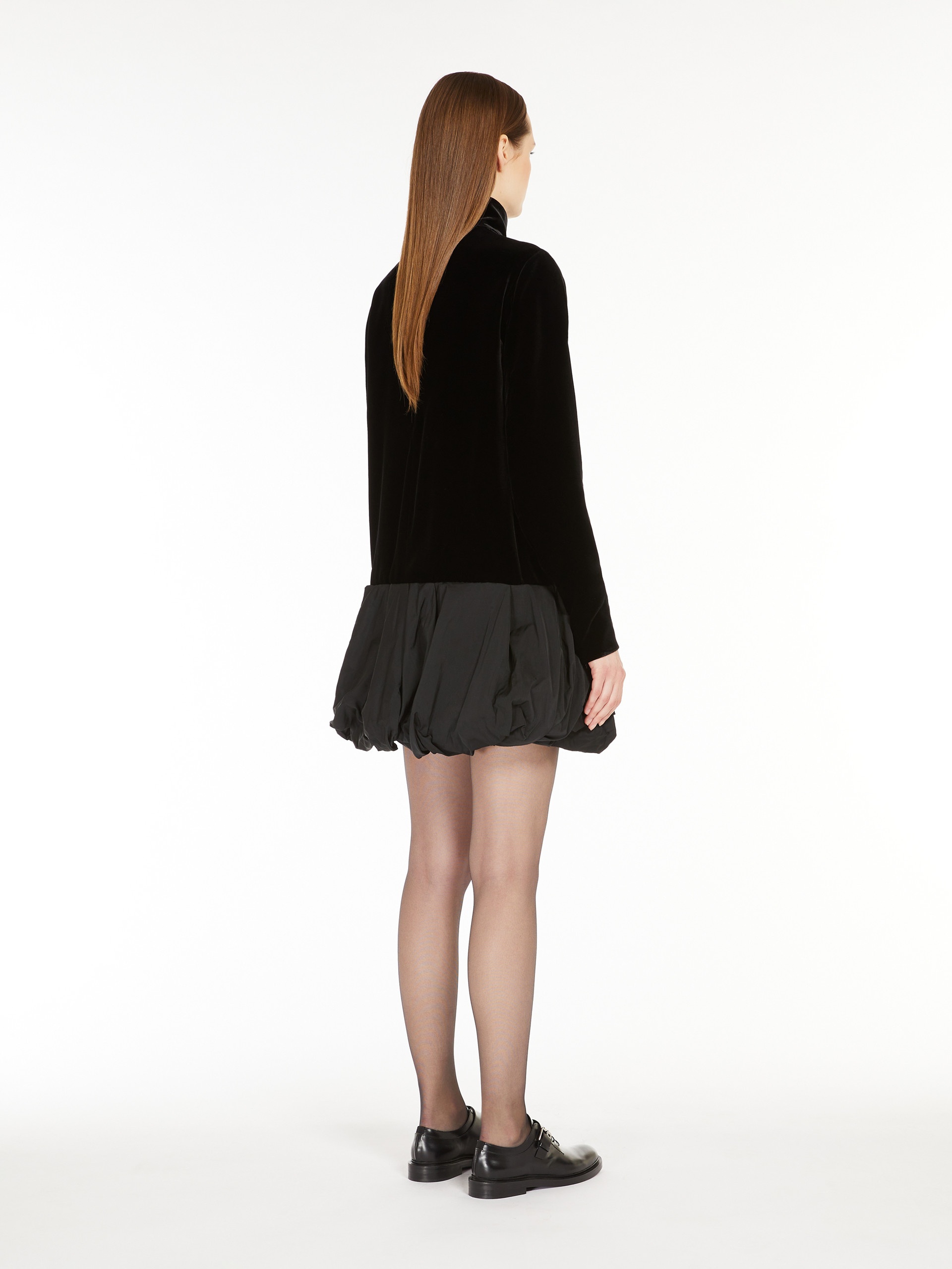 OSSO Velvet dress - 4