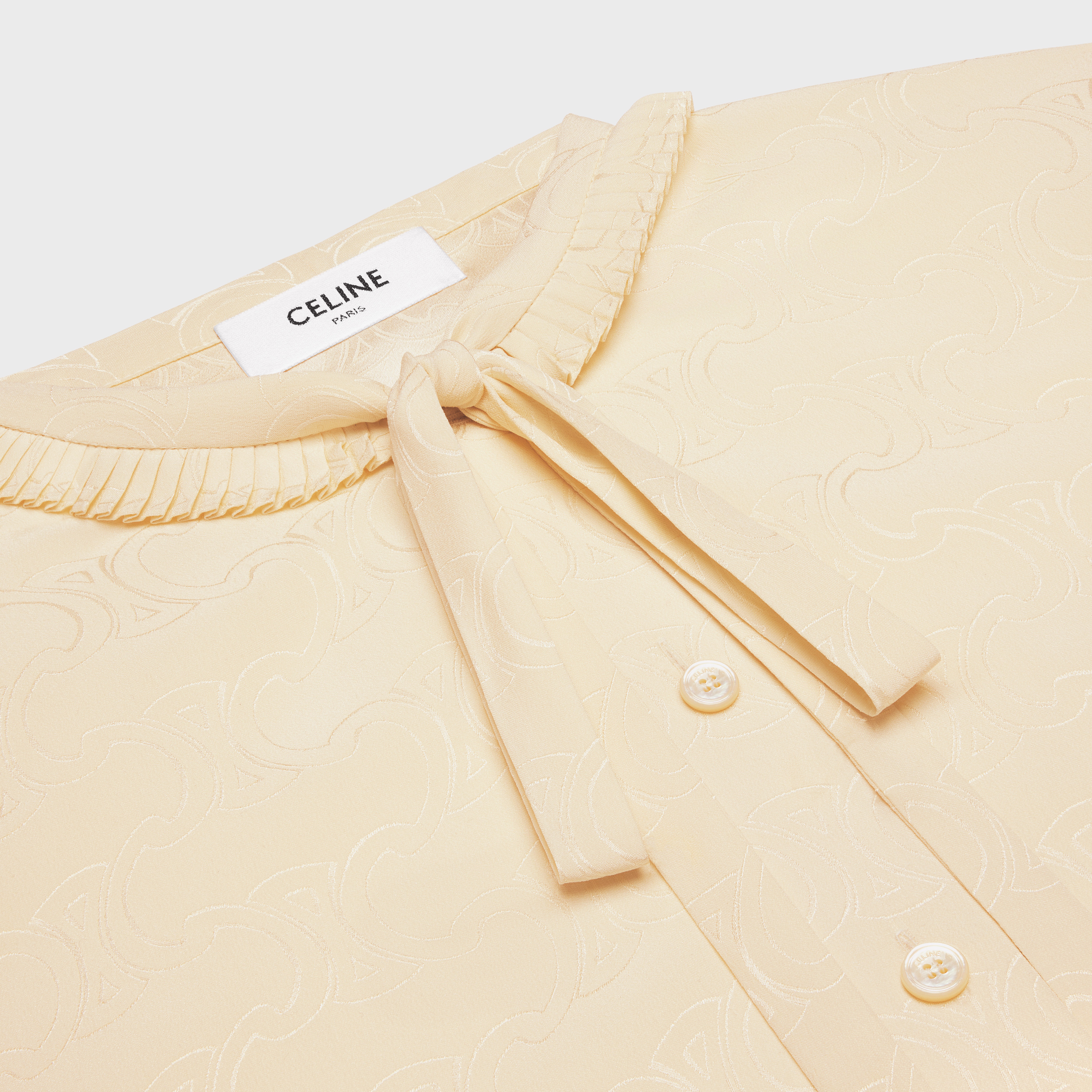 Lavallière blouse in silk - 3
