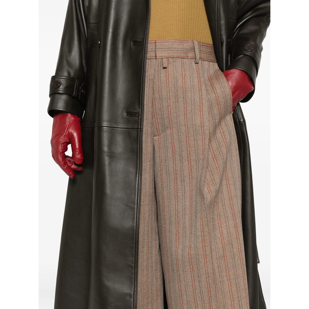 Dries Van Noten Brown Trousers - Tailored Trousers Men - 5