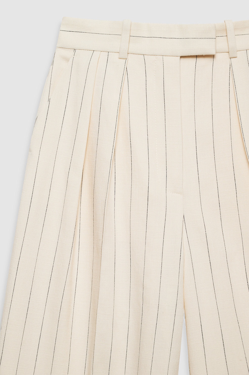 Lou Trouser - Cream And Black Stripe - 4