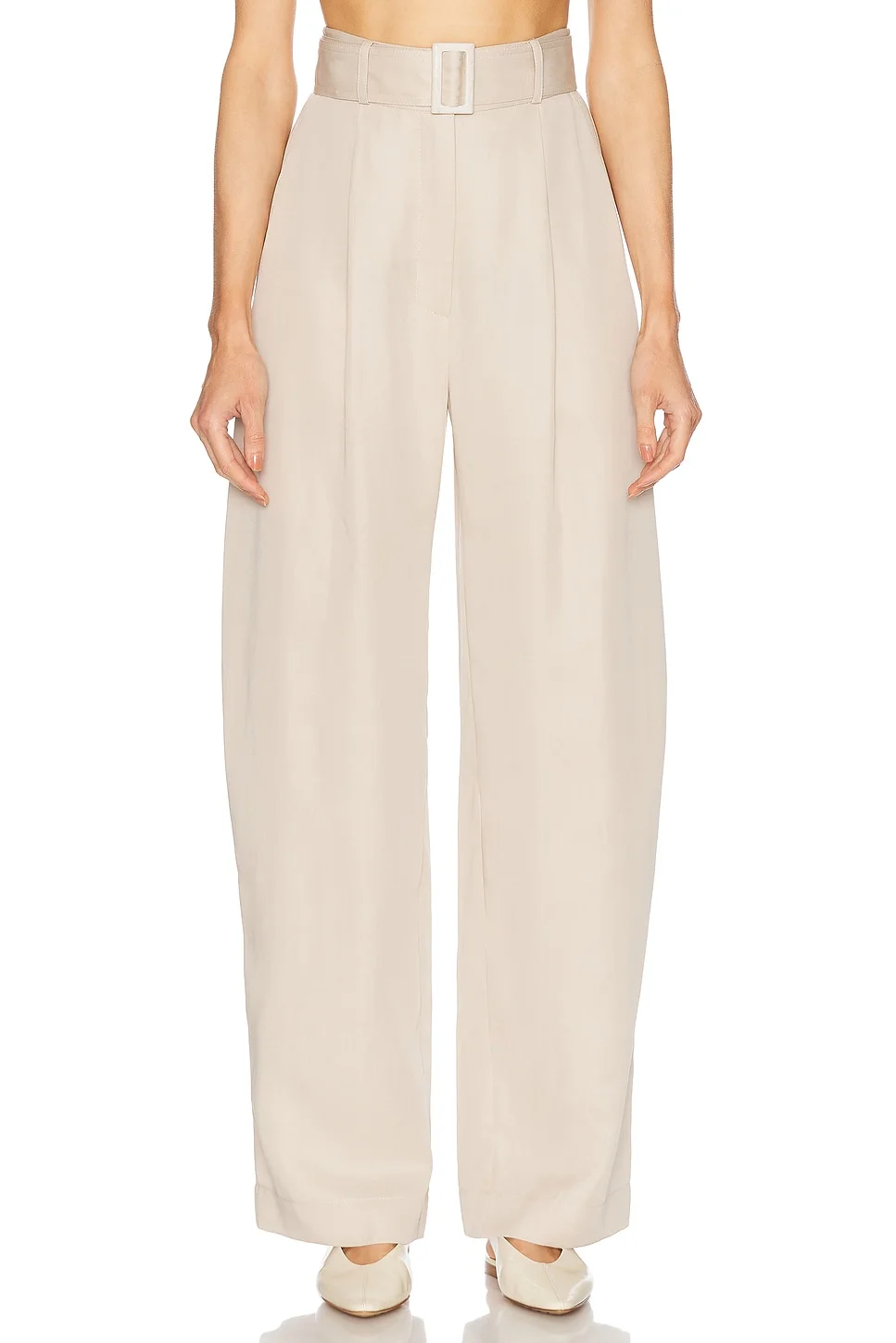 Pleated Barrel Trouser - 1