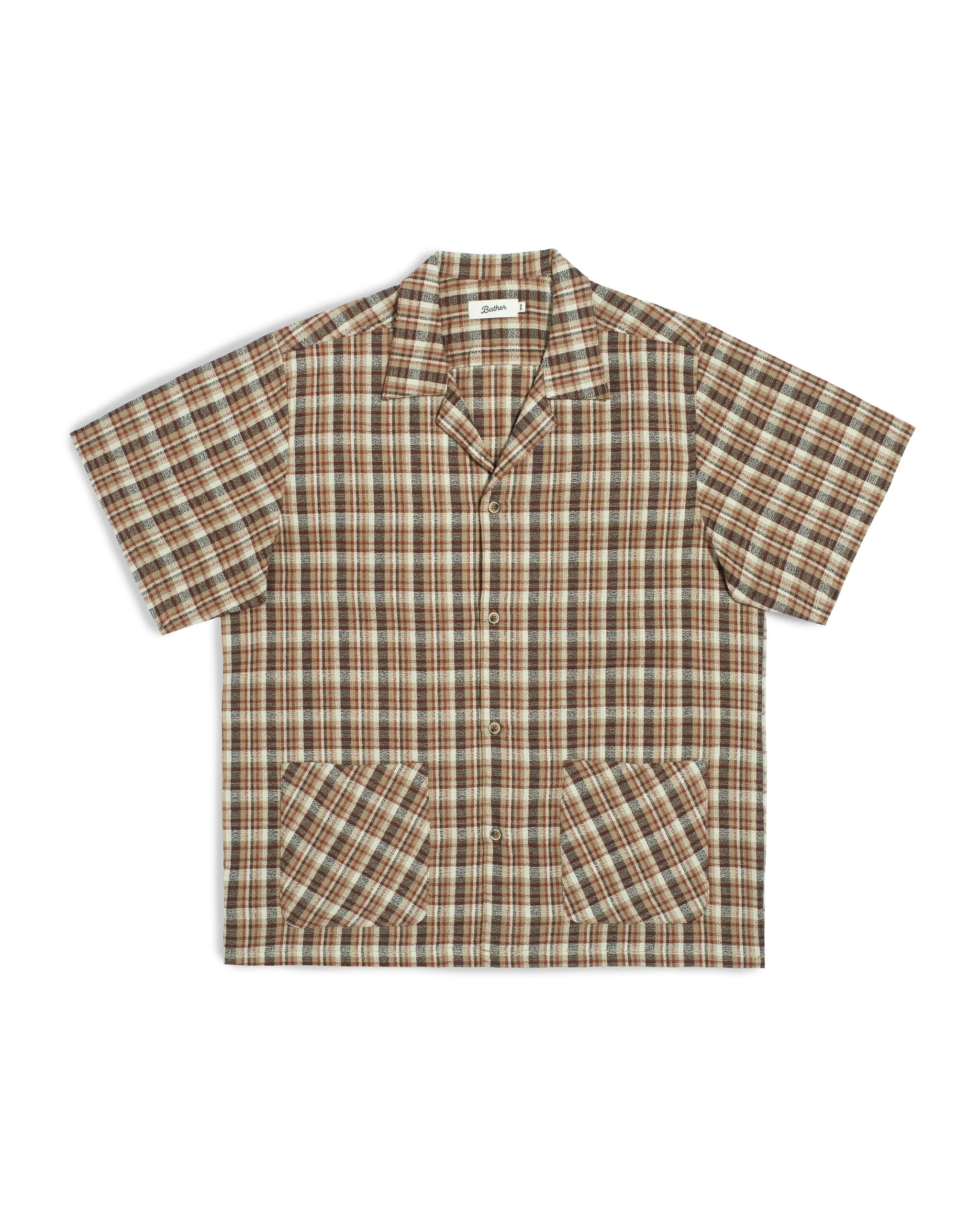 Toffee Check Traveler Shirt - 1
