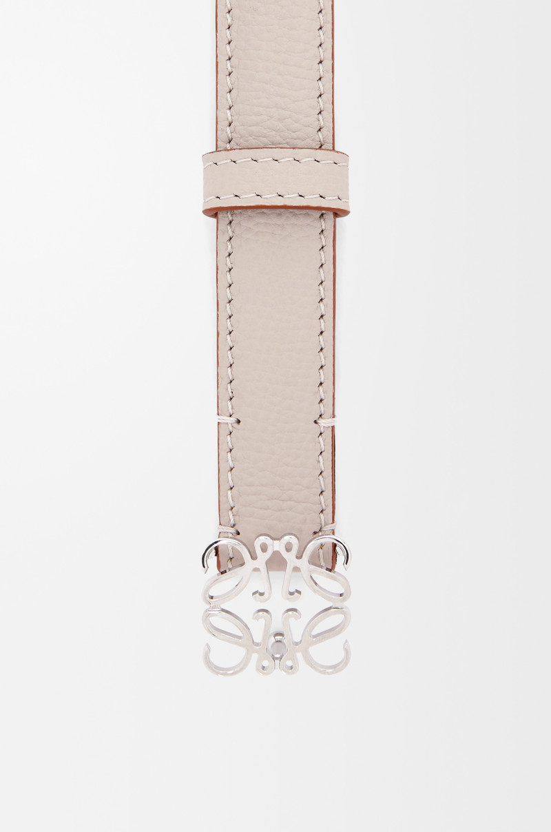Loewe Anagram belt in pebble grain calfskin outlook