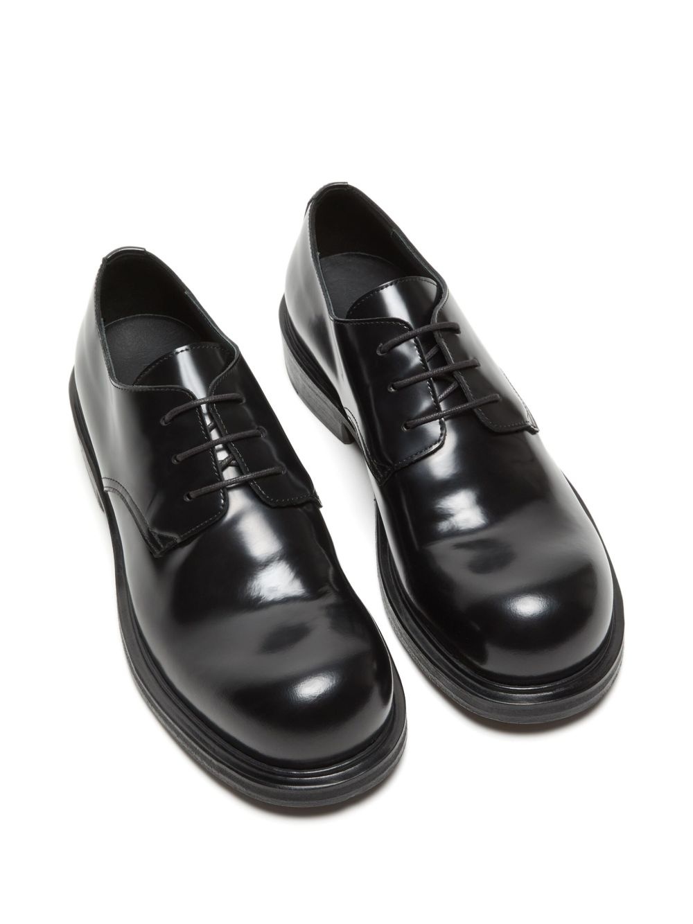leather derby shoes - 2