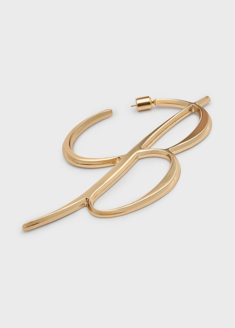 B MONOGRAM EARRING 3