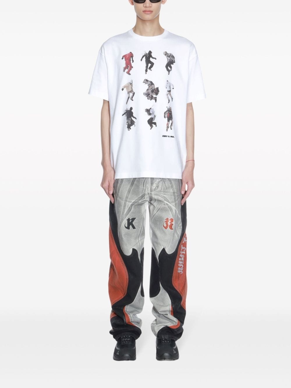 graphic-print cotton T-shirt - 2