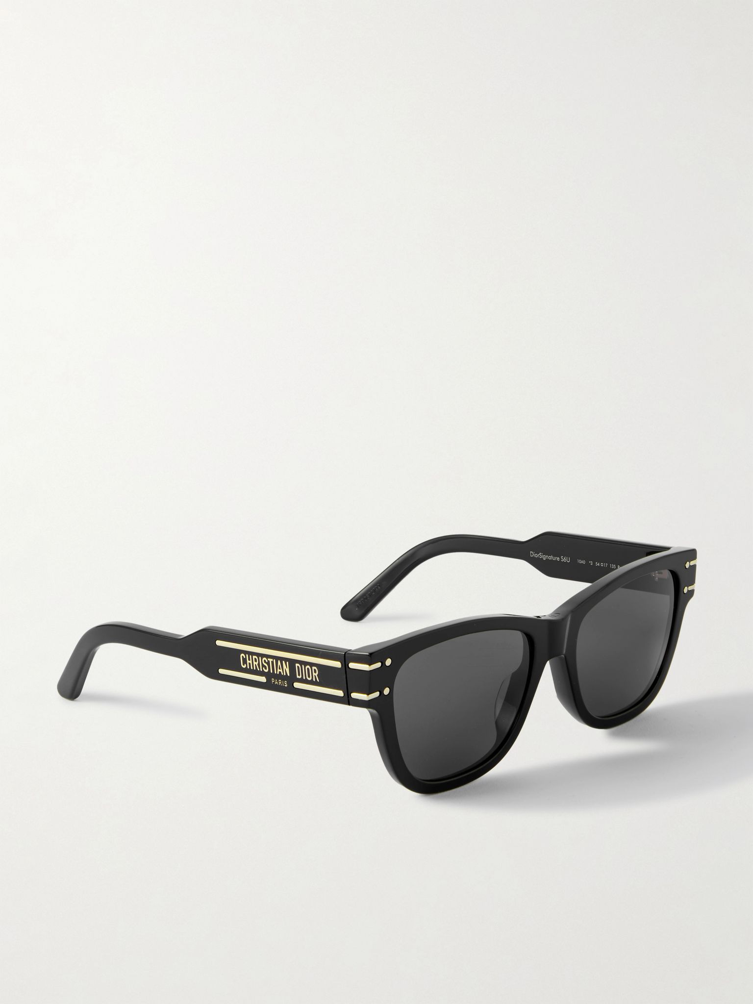Dior Signature S6U square-frame acetate sunglasses Black - 3