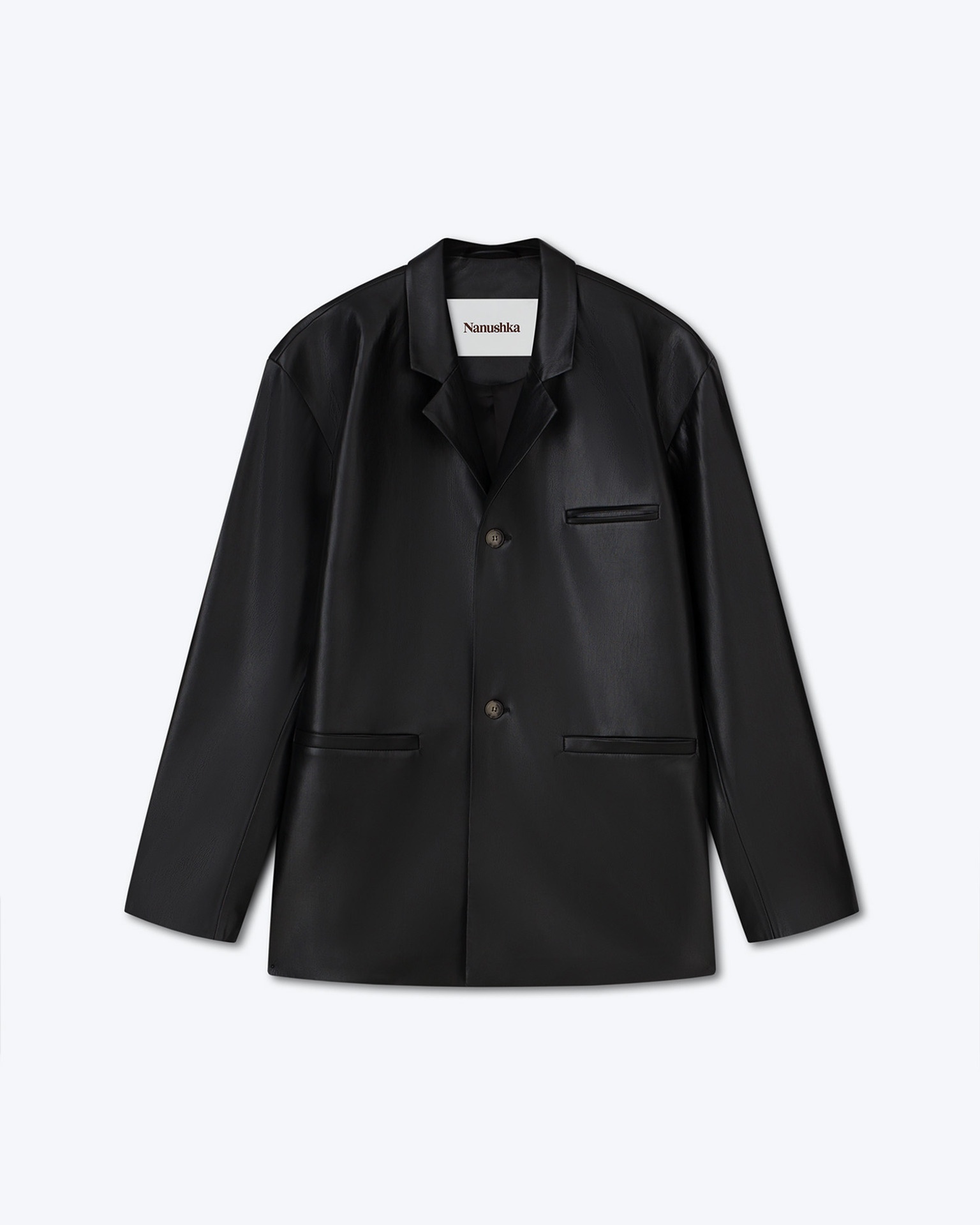 SANCO - OKOBOR™ alt-leather jacket - Black - 1