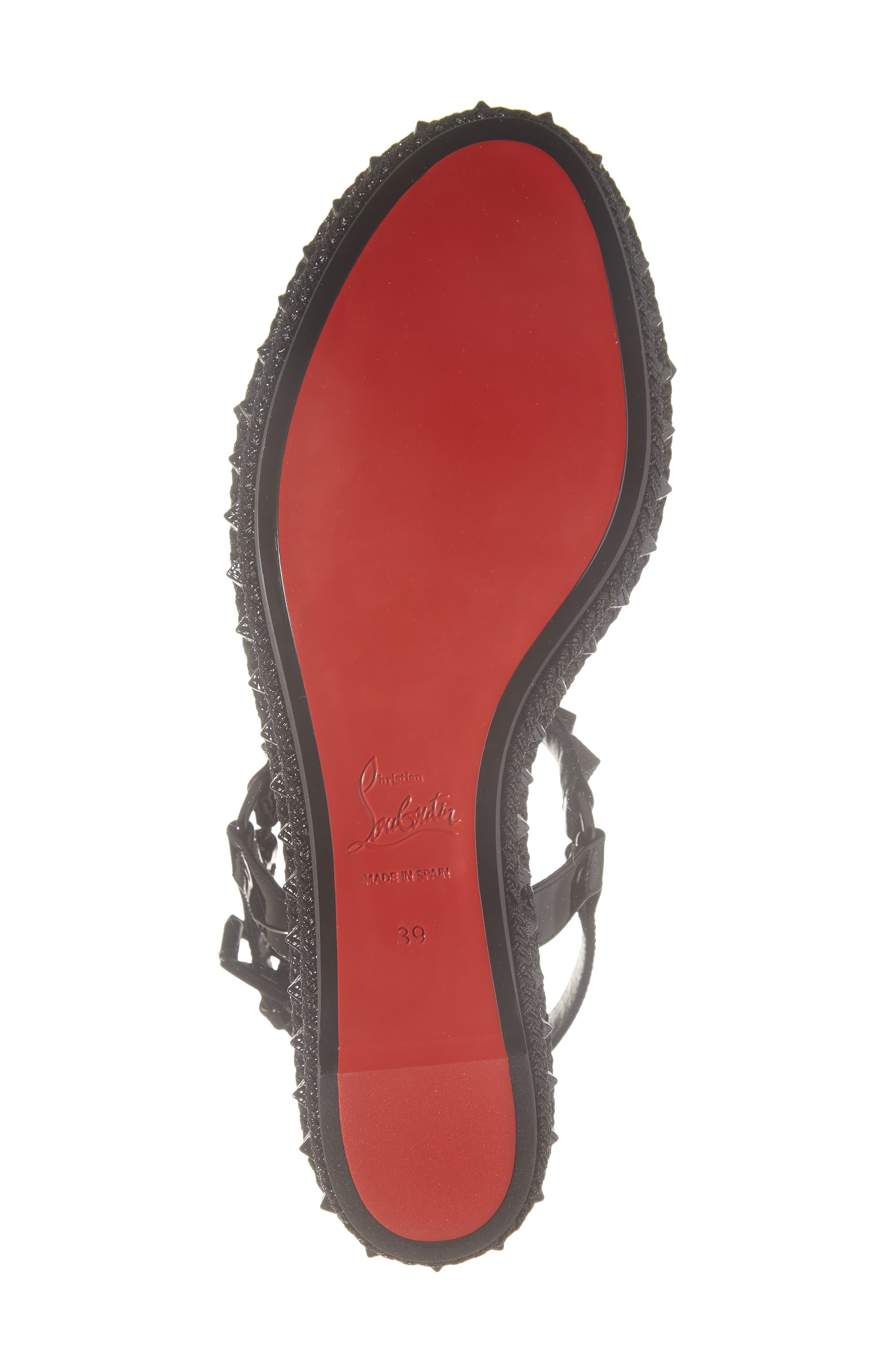 Pyraclou Glitter Espadrille Wedge Sandal - 6
