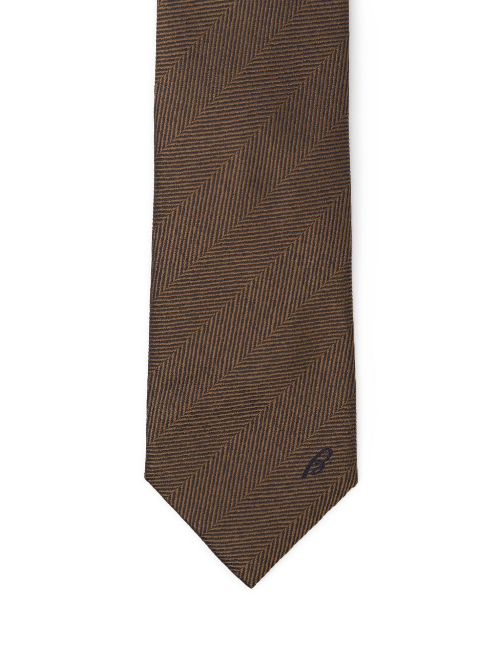 STRIPED SILK TIE - 3