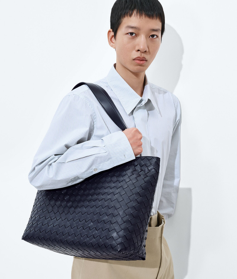 Bottega Veneta Small Intrecciato Zipped Tote outlook