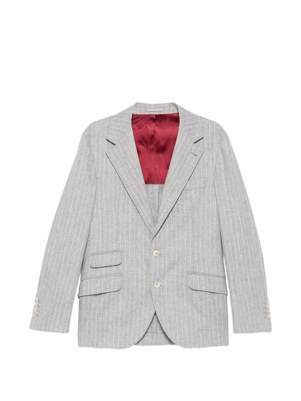 Wool single-breasted suit - 1