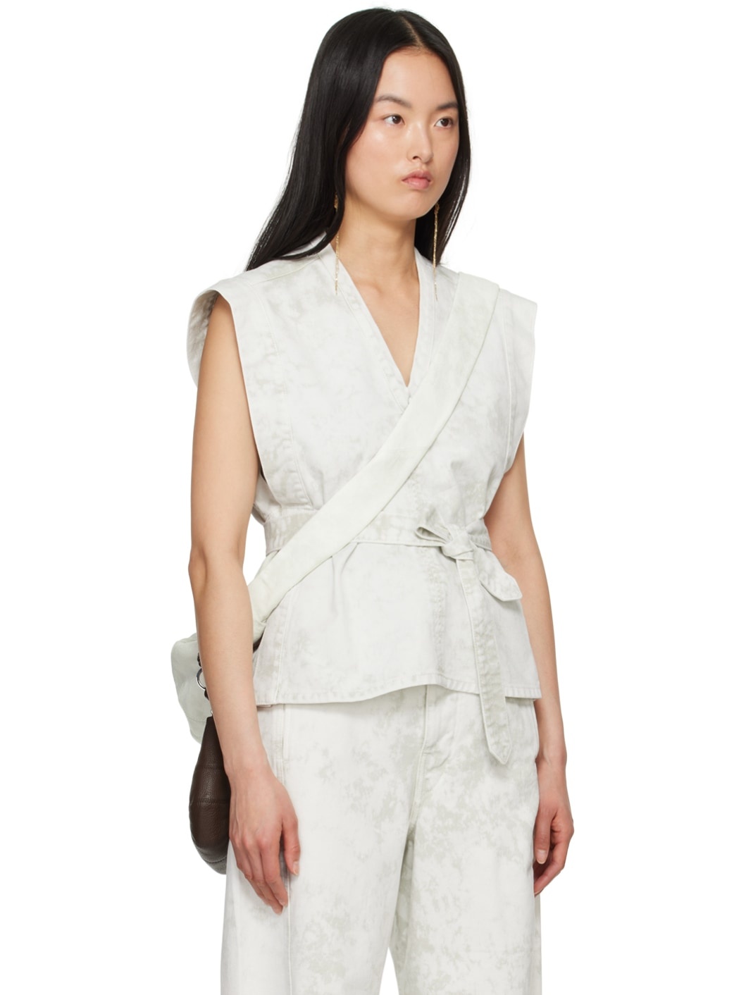Off-White Chasuble Denim Vest - 2