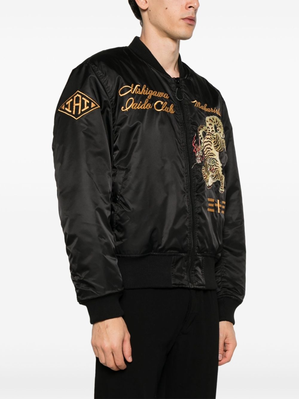 4580 Nekomata Tiger MA-1 jacket - 3