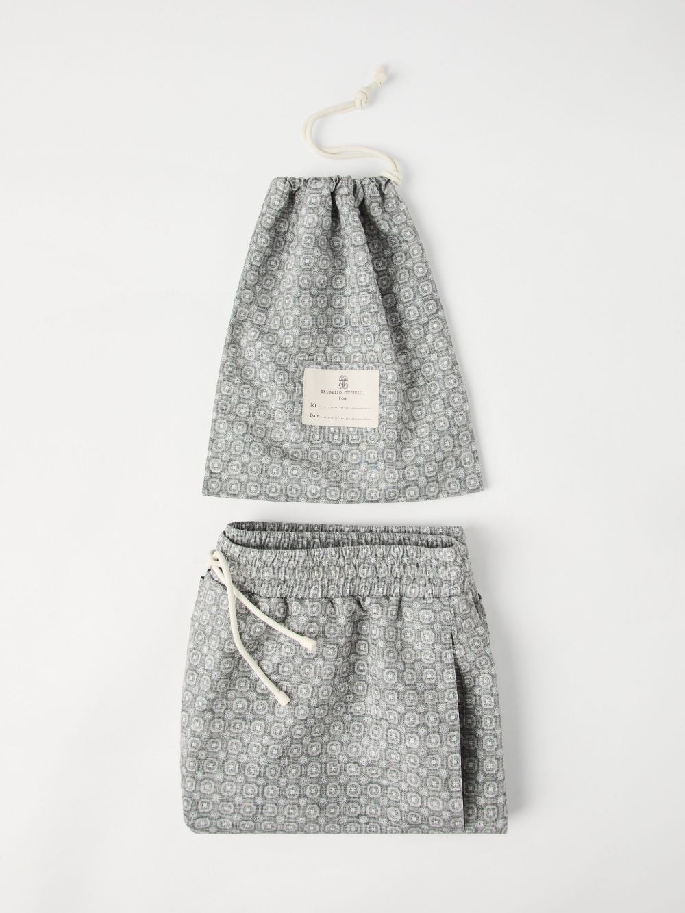 graphic-print swim shorts - 6