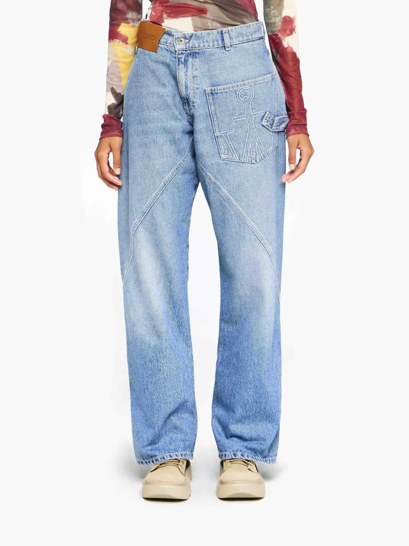 JW Anderson TWISTED WORKWEAR DENIM JEANS outlook