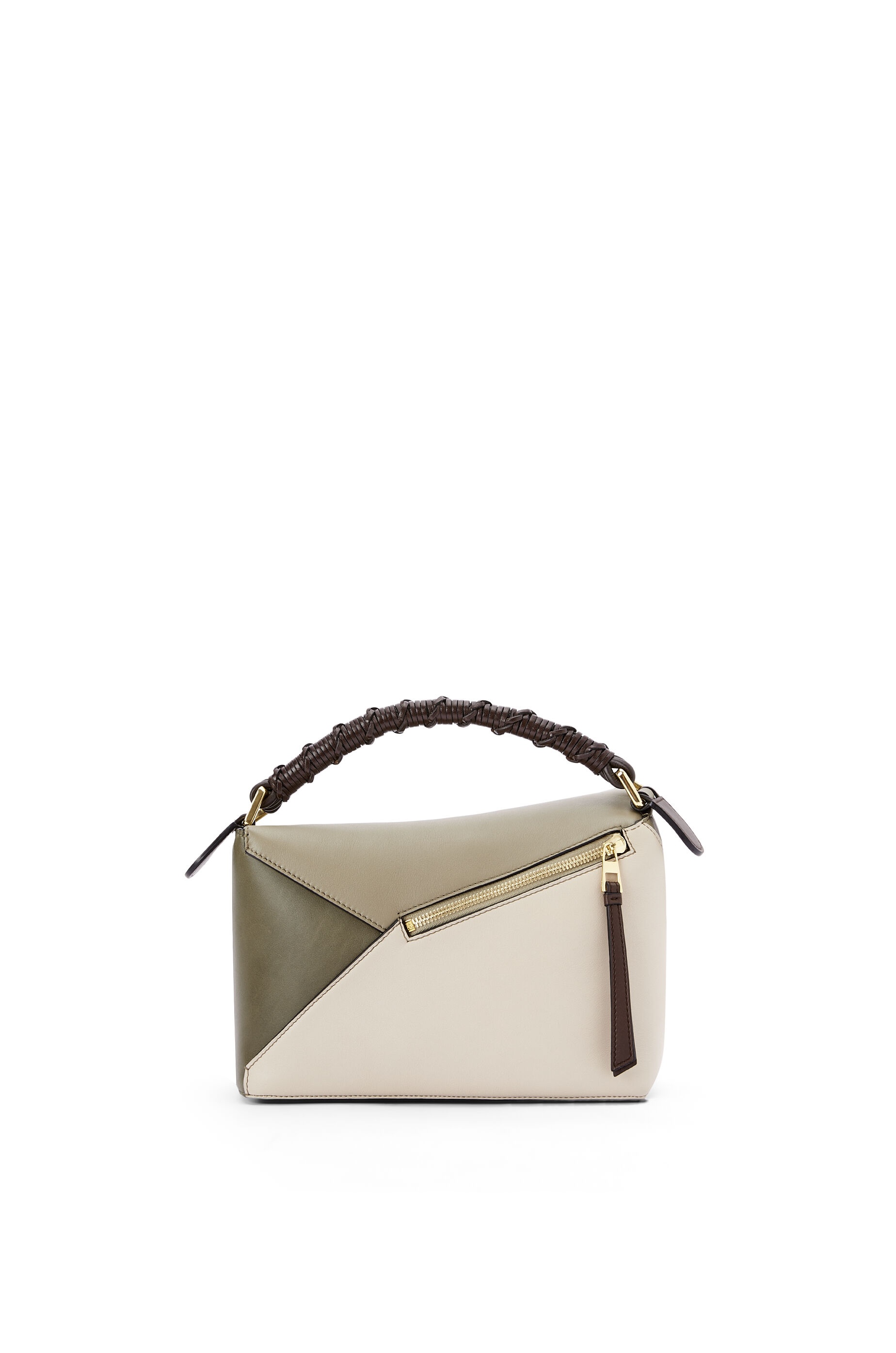 small puzzle edge bag in nappa calfskin