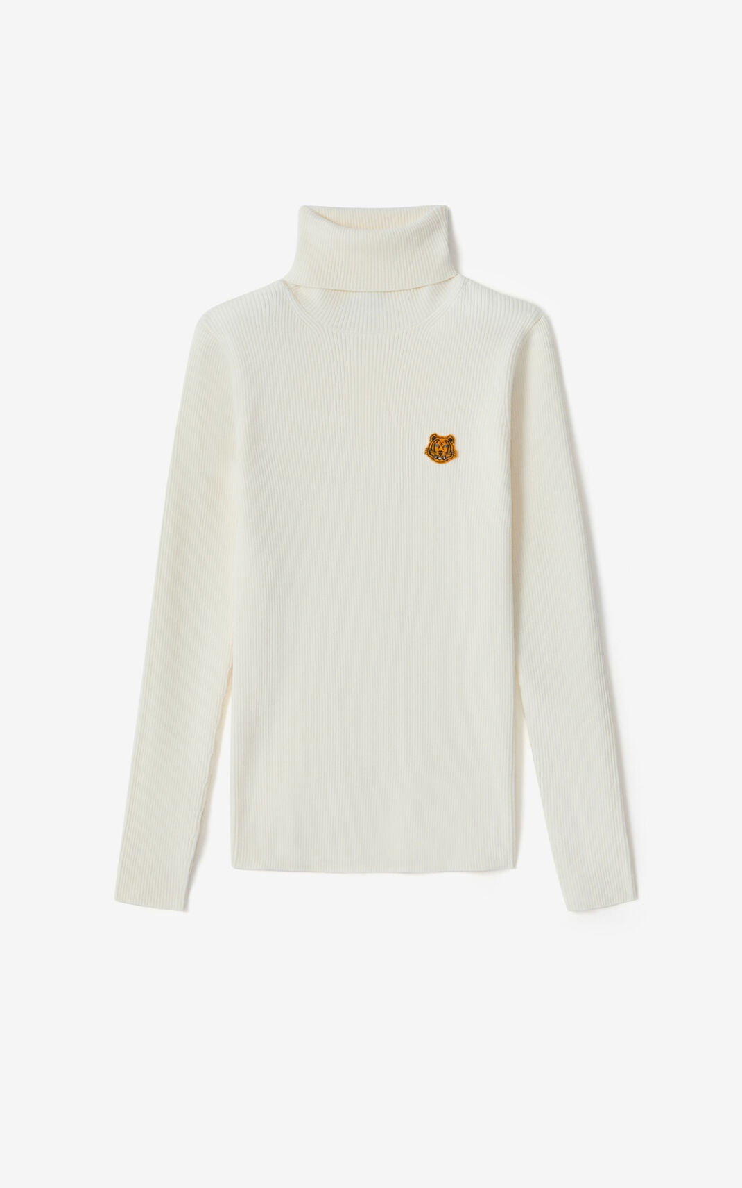 Tiger Crest roll-neck jumper - 1