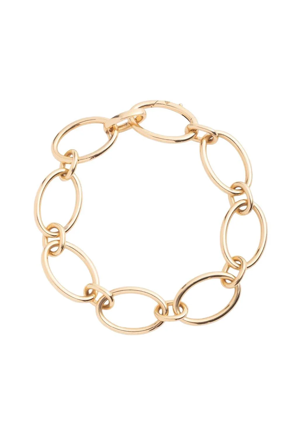 Oval Link Chain Bracelet - 1