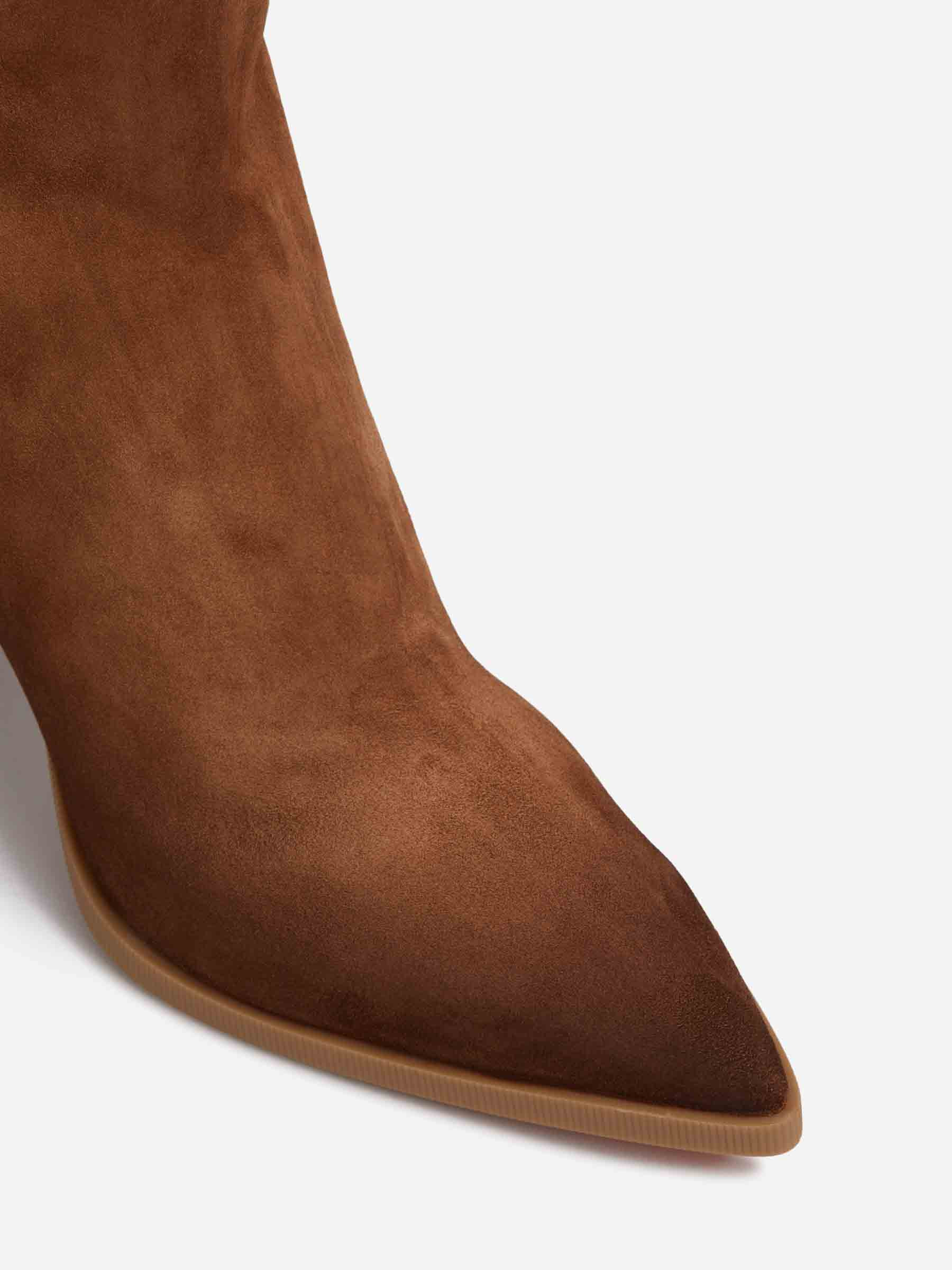 BOOTIES SUEDE LEATHER - 5