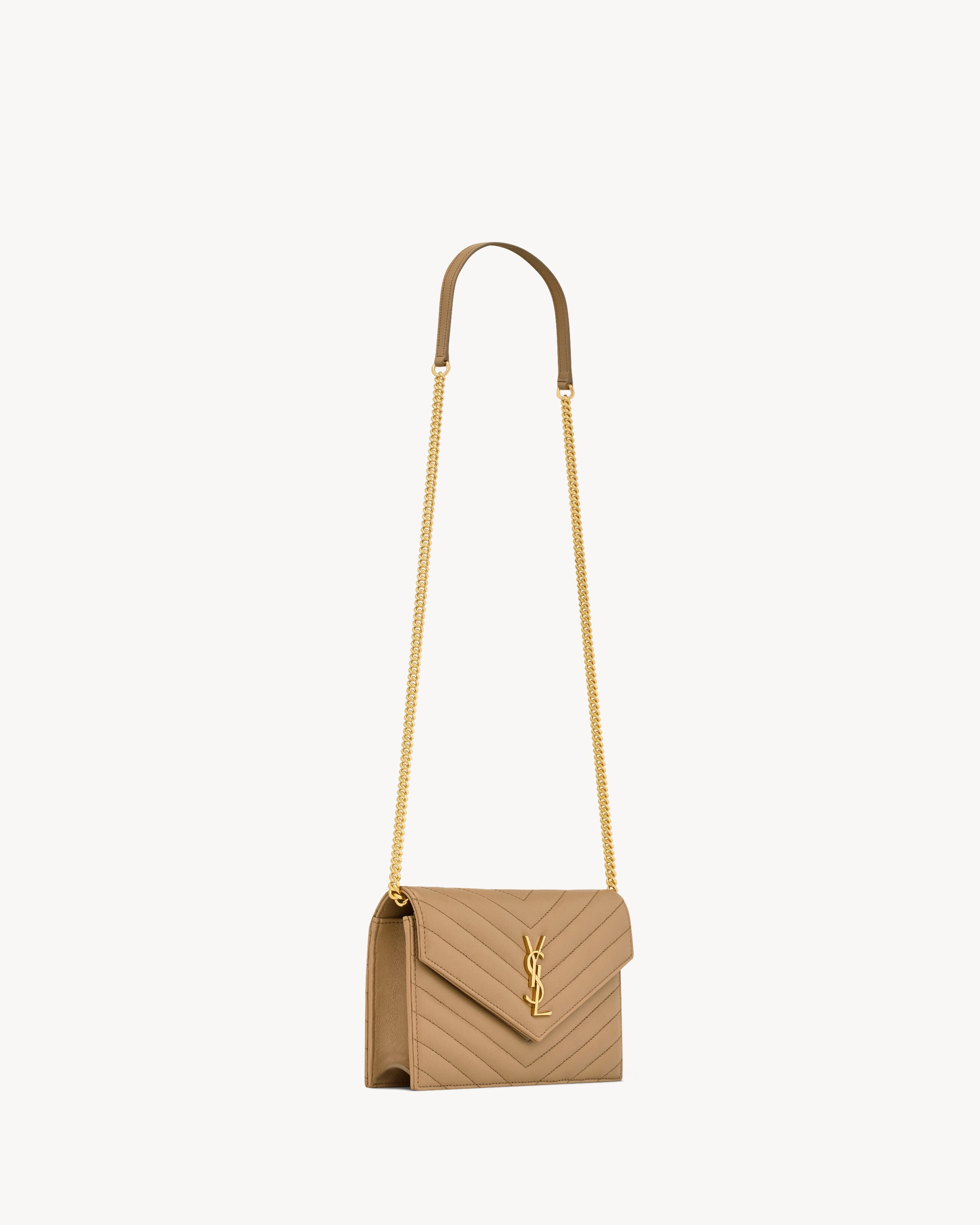 CASSANDRE ENVELOPE CHAIN WALLET IN LAMBSKIN - 4
