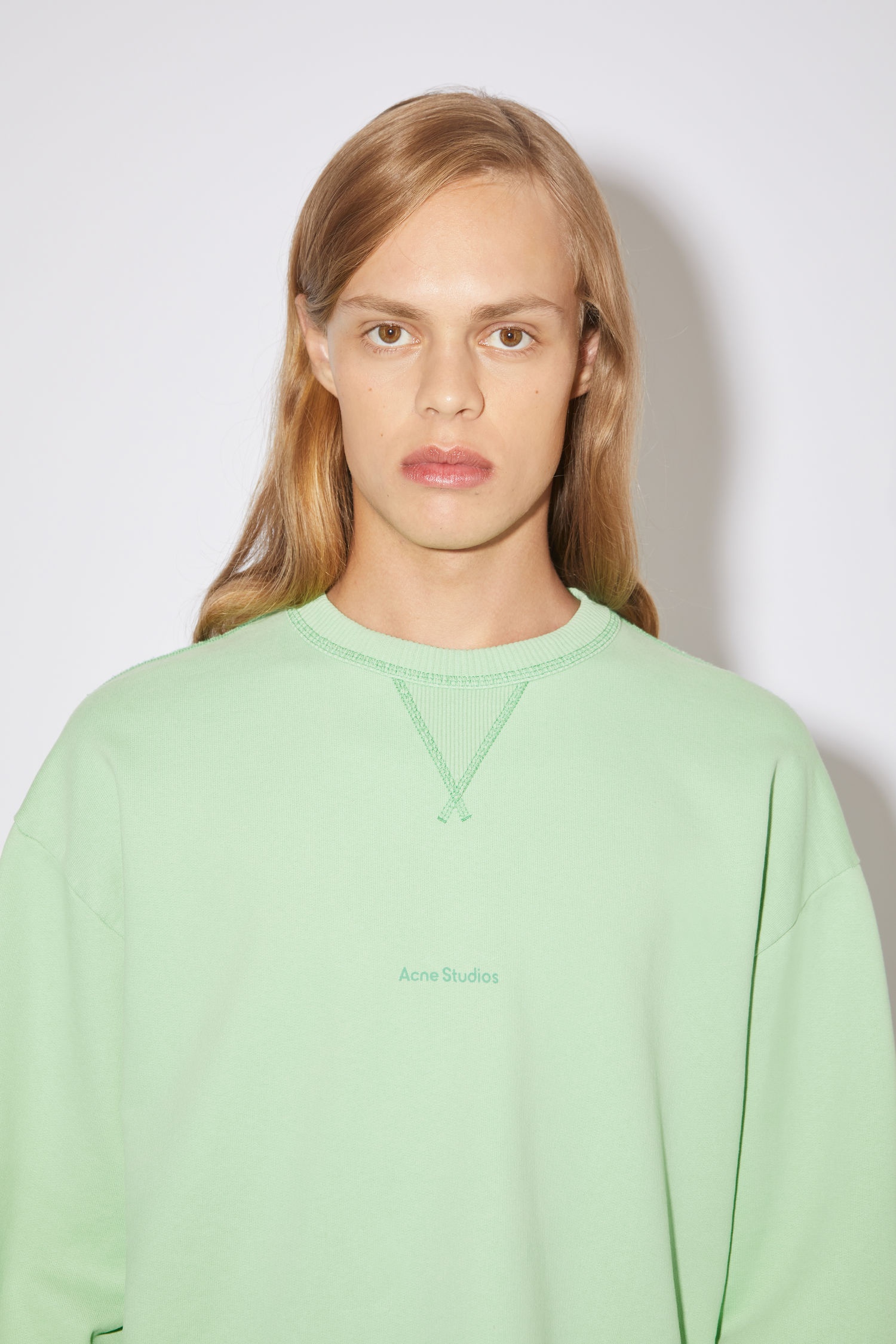 Logo sweatshirt - Mint green - 5