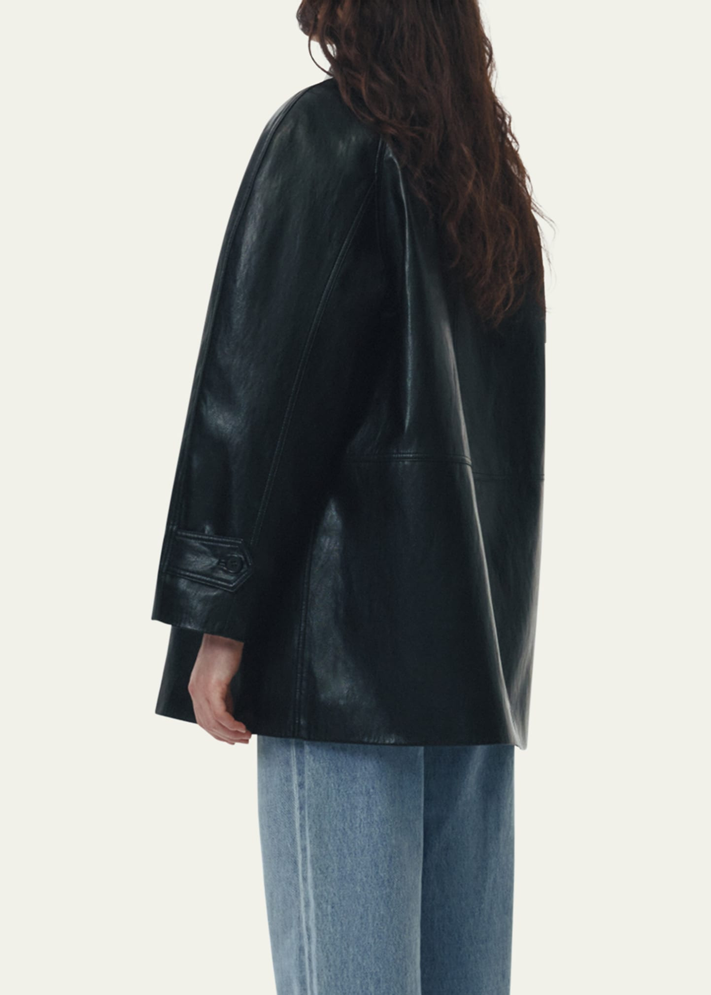 Lily Unisex Vegan Leather Jacket - 3