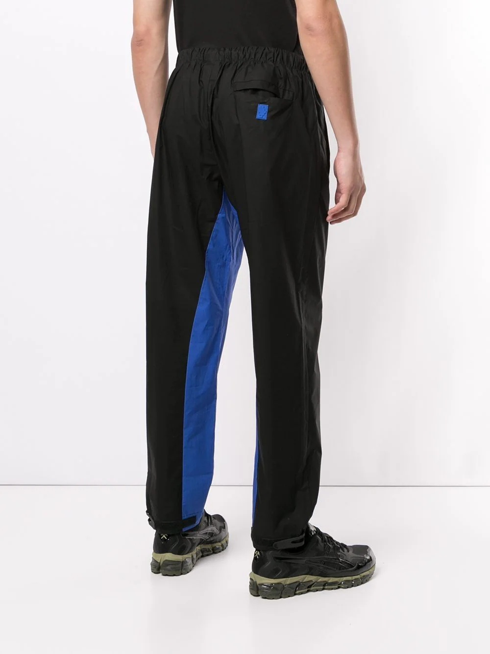 bicolour track pants - 4