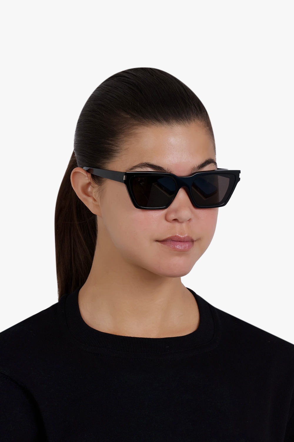 SL 402 SQUARE SUNGLASSES | BLACK - 5