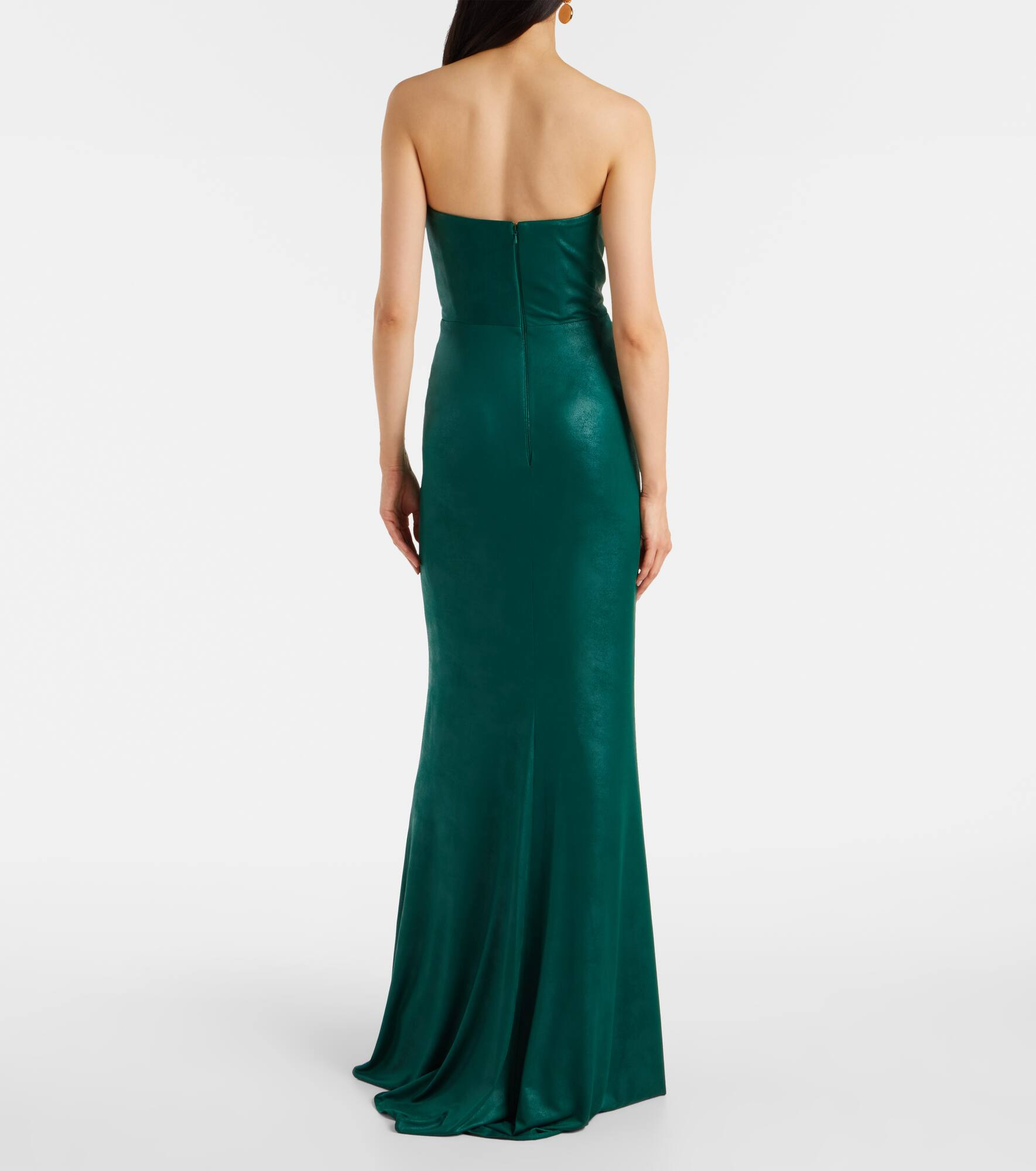 Ruched jersey gown - 3