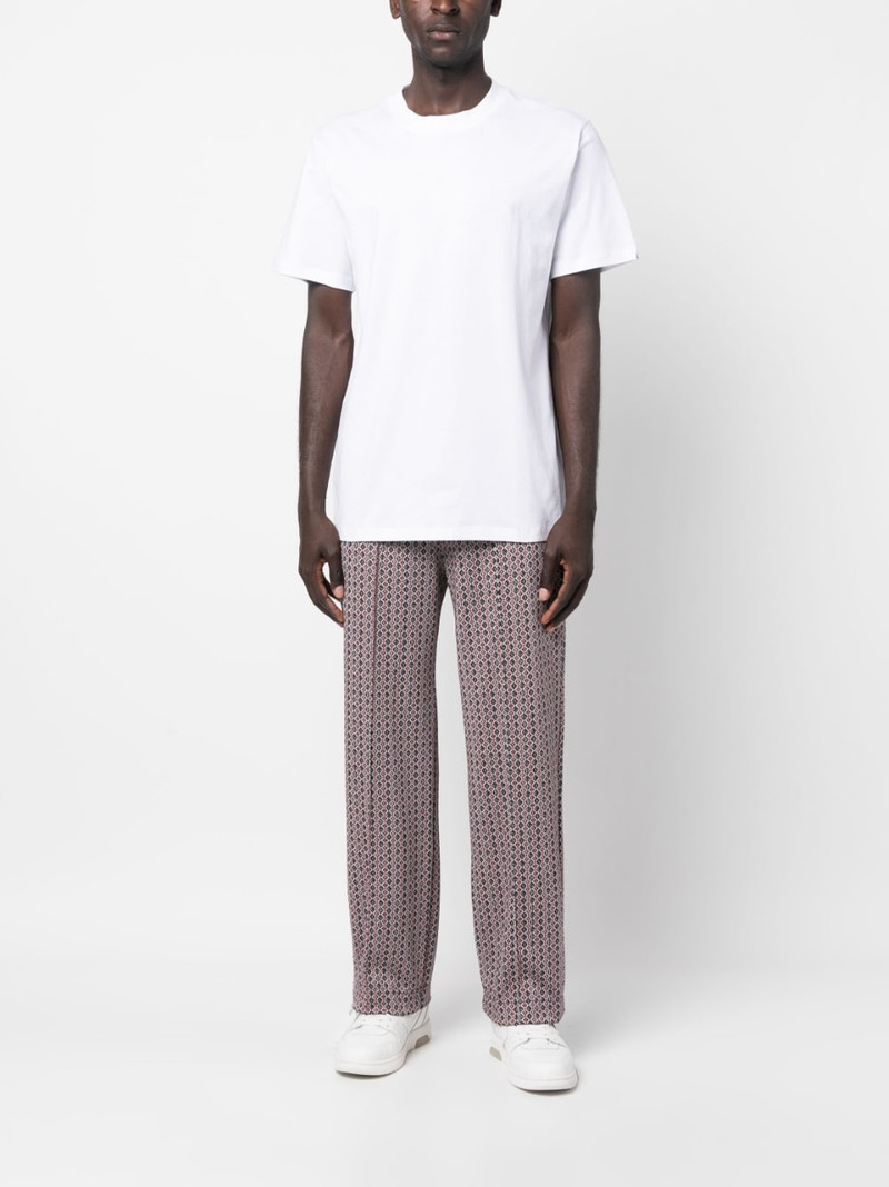 GCDS logo-jacquard track pants outlook
