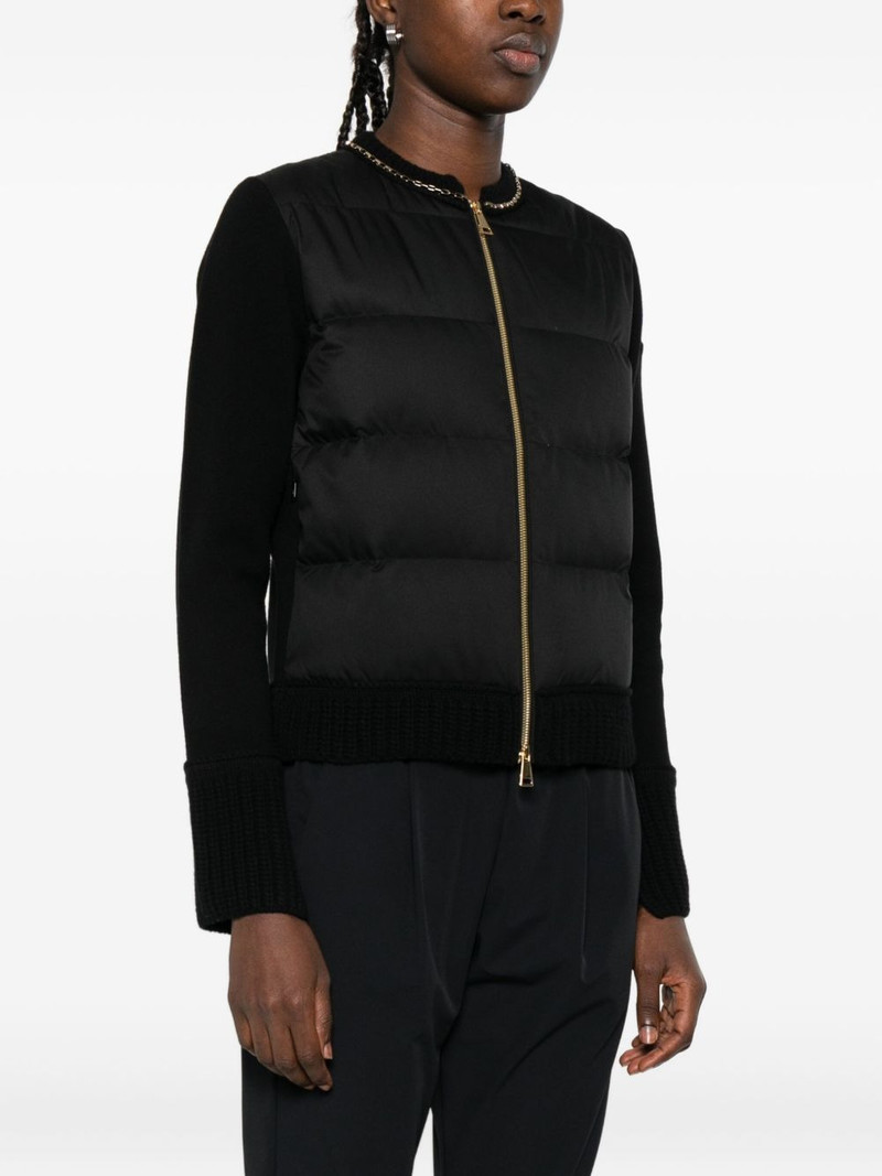 quilted chain-trimmed puffer jacket 3