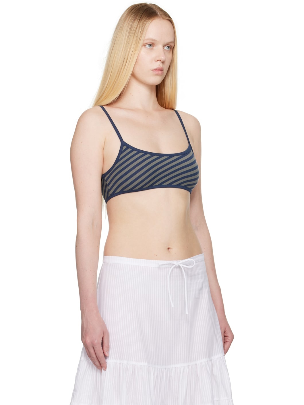 Navy Chee Bralette Top - 2