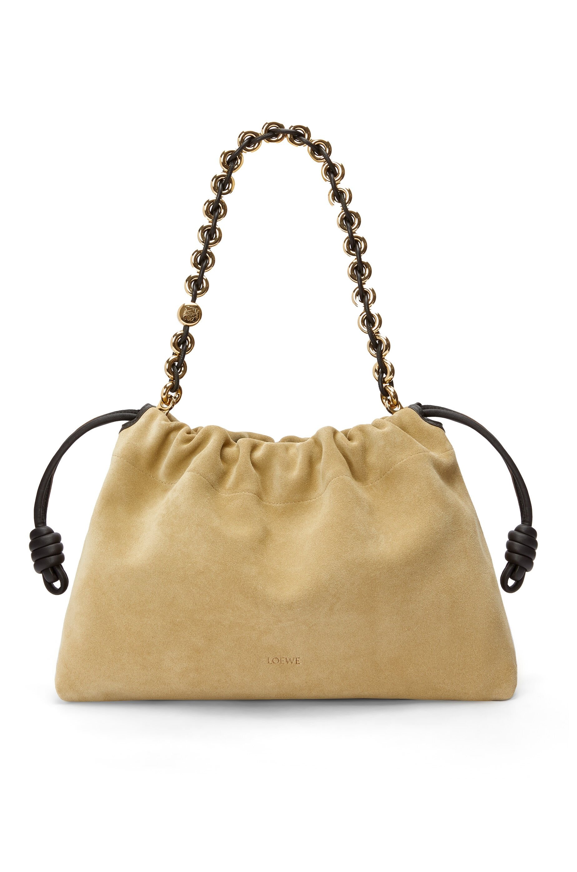 Large Flamenco purse in suede calfskin - 5