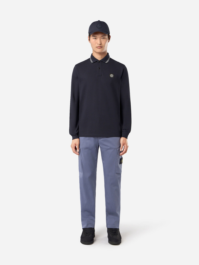Stone Island 2200006 95% ORGANIC COTTON / 5% ELASTANE PIQUÉ outlook