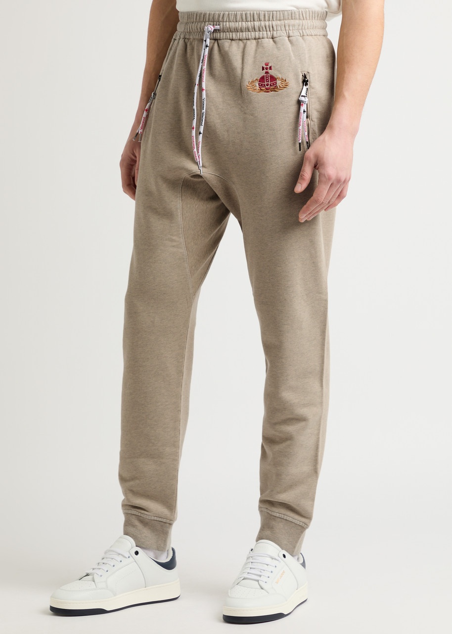Vivienne Westwood Football Orb-embroidered Cotton Sweatpants - 2