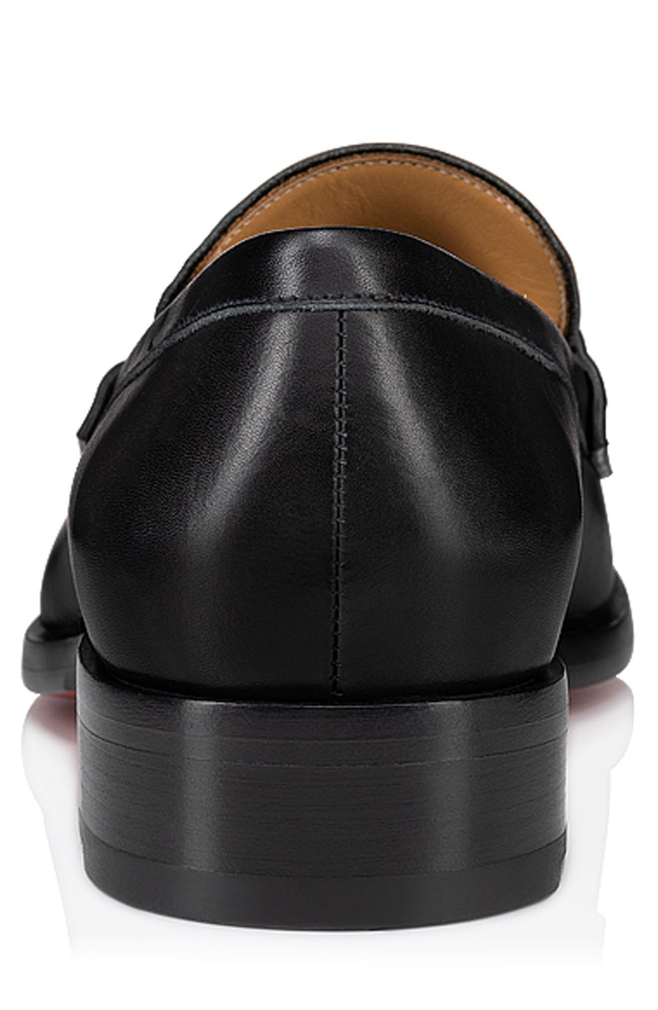 Christian Louboutin Chambelimoc Flat Loafer in Black at Nordstrom - 5