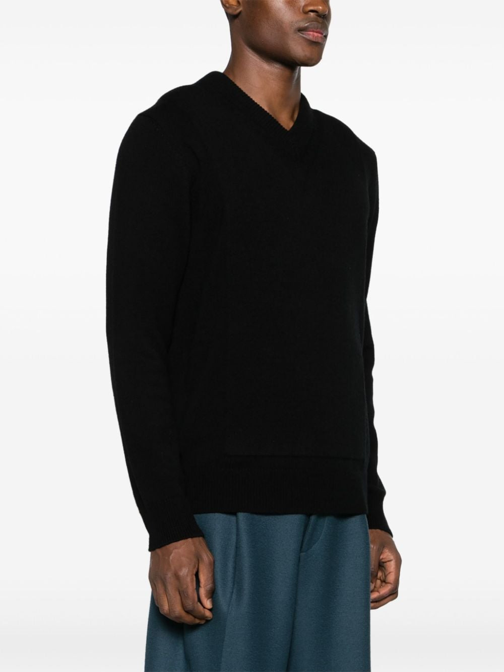 Jil Sander Men Logo Sweater - 4