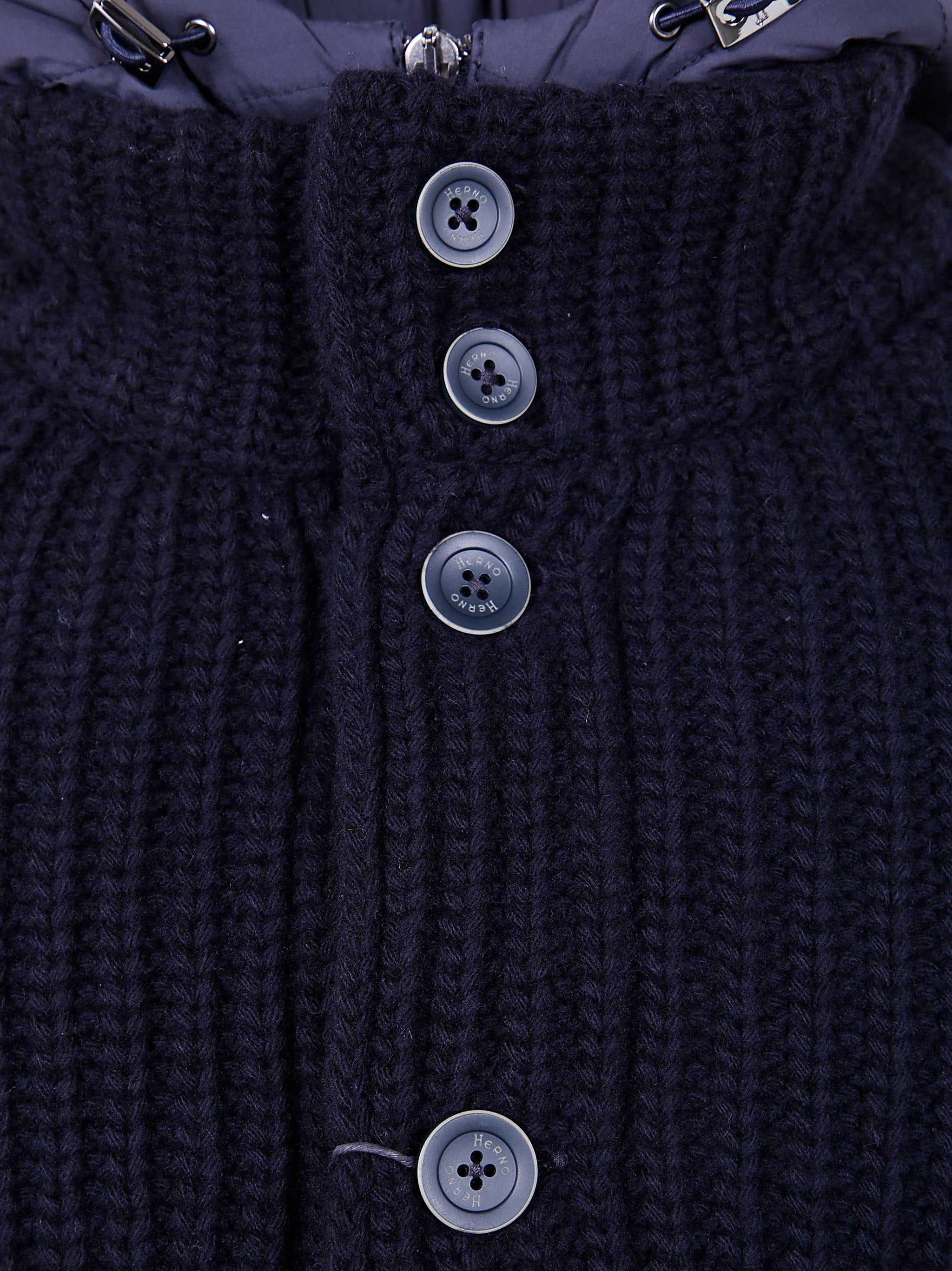 Herno Men Knit Under Waist Knit Jacket - 3