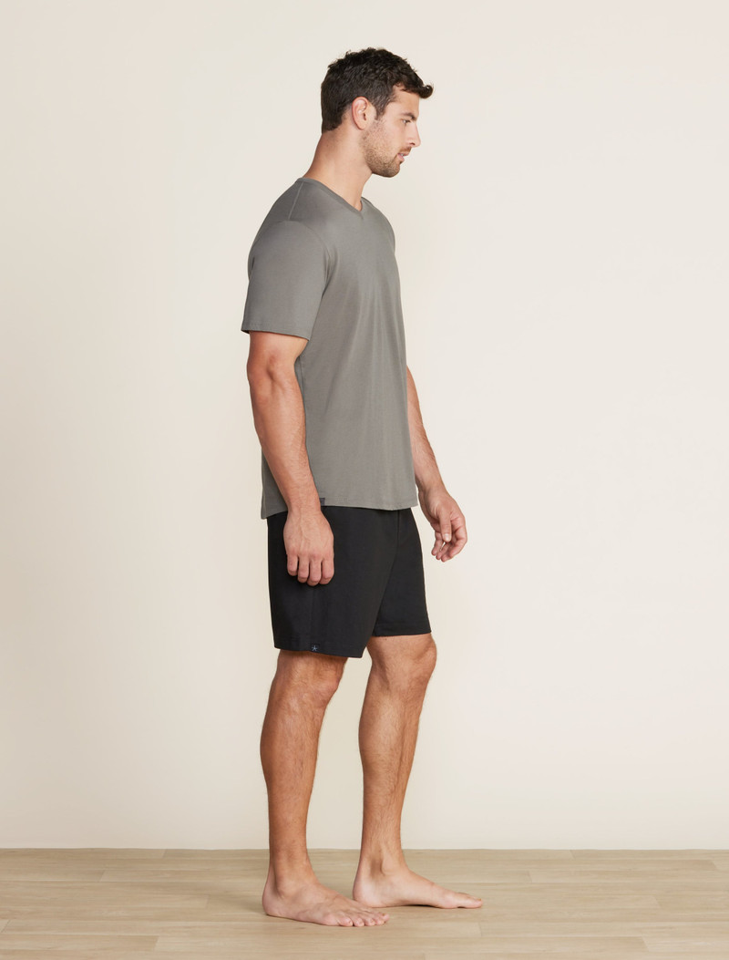 Barefoot Dreams Malibu Collection® Washed Jersey Short Sleeve outlook