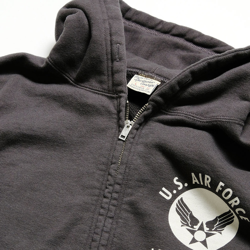 FULL ZIP SWEAT PARKA - U.S. AIR FORCE - BR65599 4